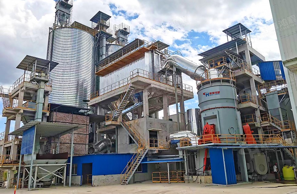 廣西某公司水渣立磨制粉項目